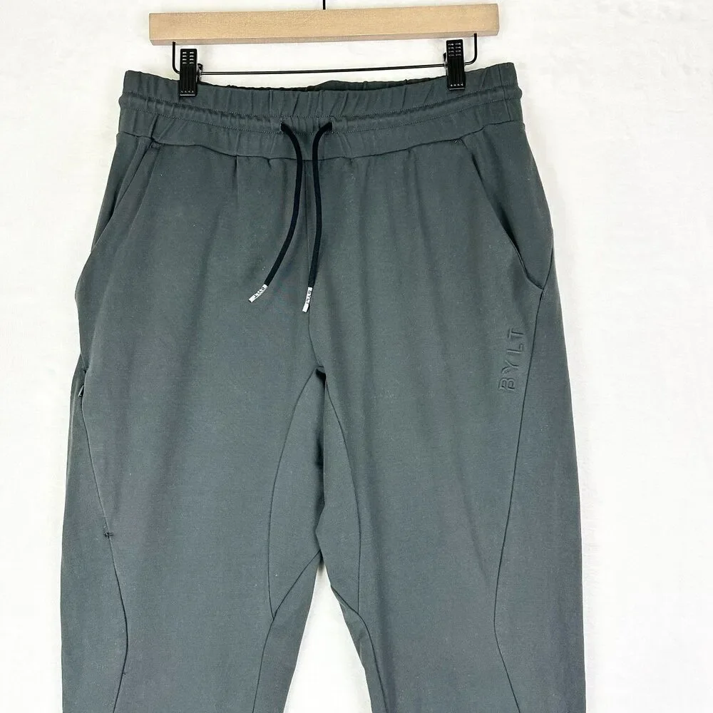 Bylt Active Jogger Size Medium Charcoal Grey Performance Relaxed Fit Stretch